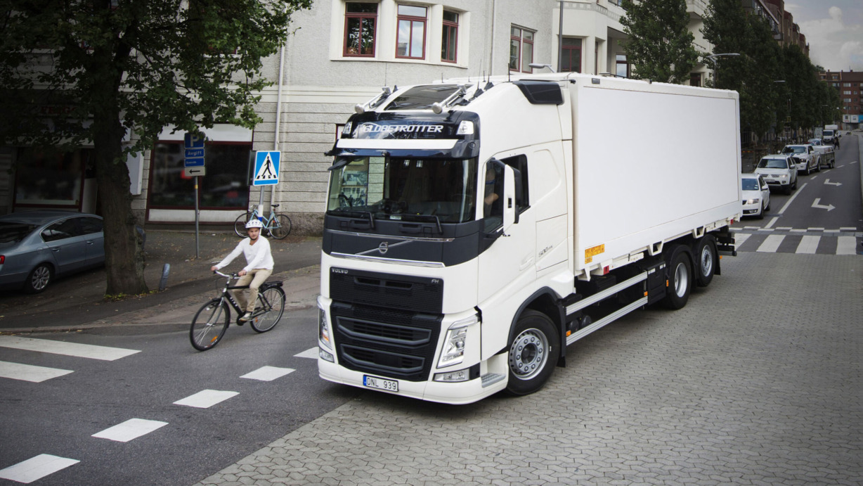 Volvo Lastvagnar, FH, Volvo Automated Safety, Non Hit Truck, Spoon