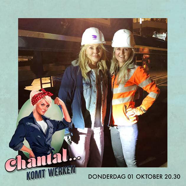 Chantal komt werken