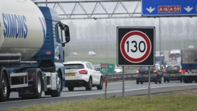 130 kilometer per uur