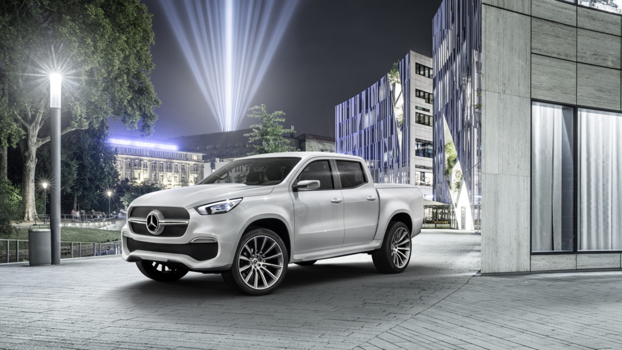 Mercedes-Benz Concept X-CLASS – Ausblick auf den neuen Pickup mit Stern