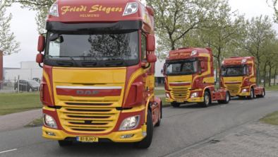 HELMOND – DAF Trucks voor Slegers TransportArchiefnummer : 170655