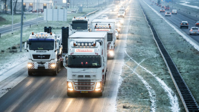 Winterweer in Noord-Nederland