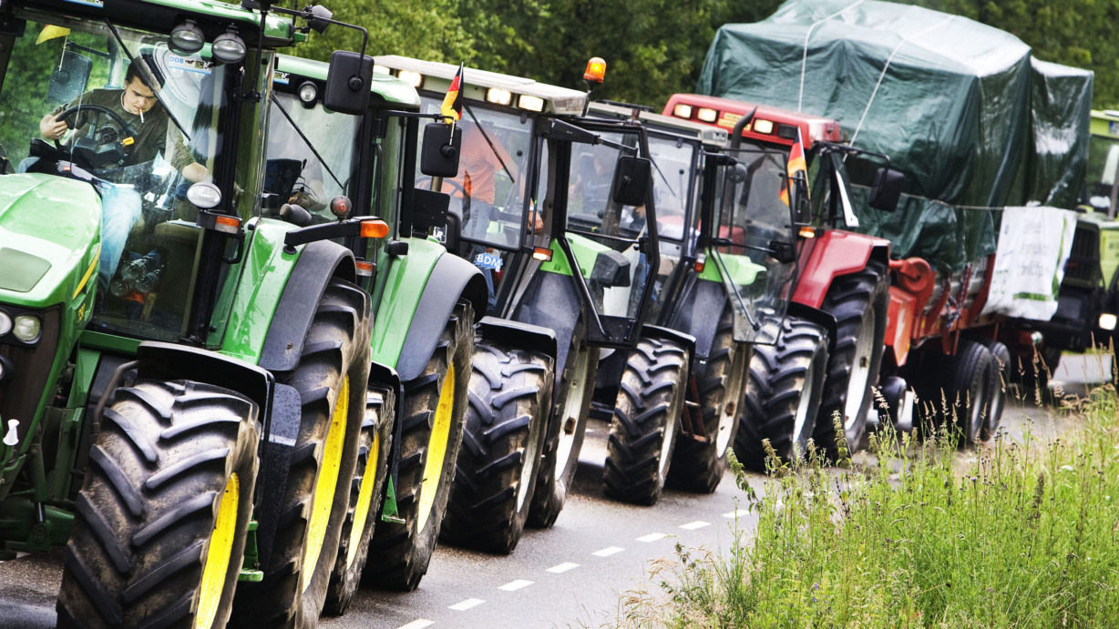 OSS-BOERENPROTEST-TRACTOR