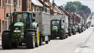 Boeren overspoelen Brussel