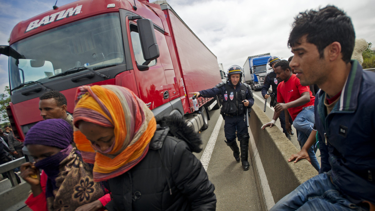 Vluchtelingen in Calais