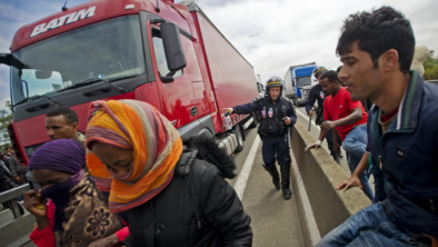 Vluchtelingen in Calais