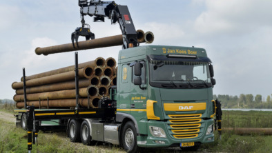 DAf Truck voor bedrijf Jan Kees Boergeleverd door HoornaarArchief nr. 171965