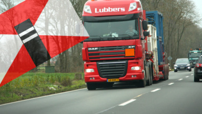 DAF_XF105_Lubbers_Wagenborg-vlag