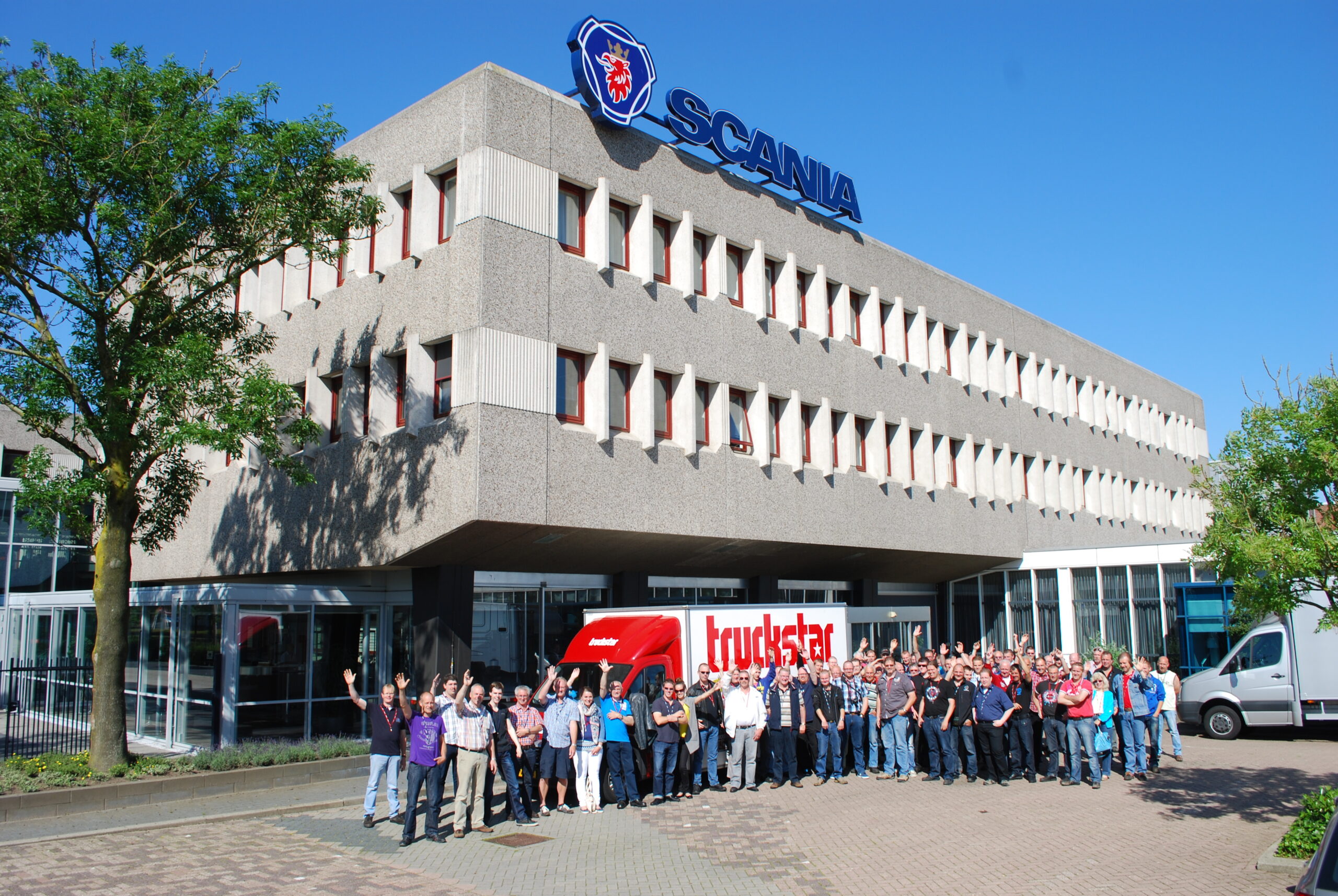 Scania fabrieksbezoek succes