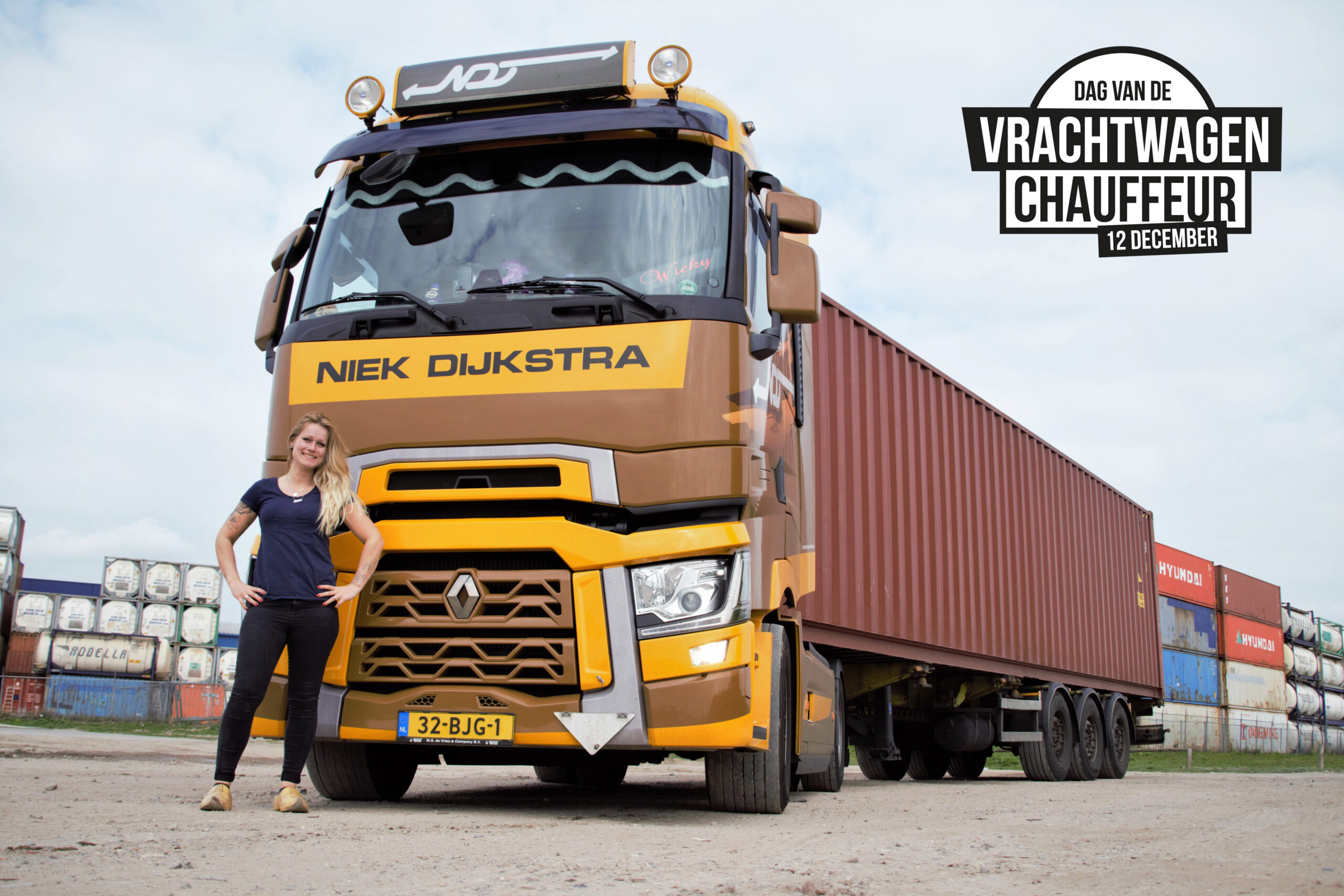 Dag van de Vrachtwagenchauffeur