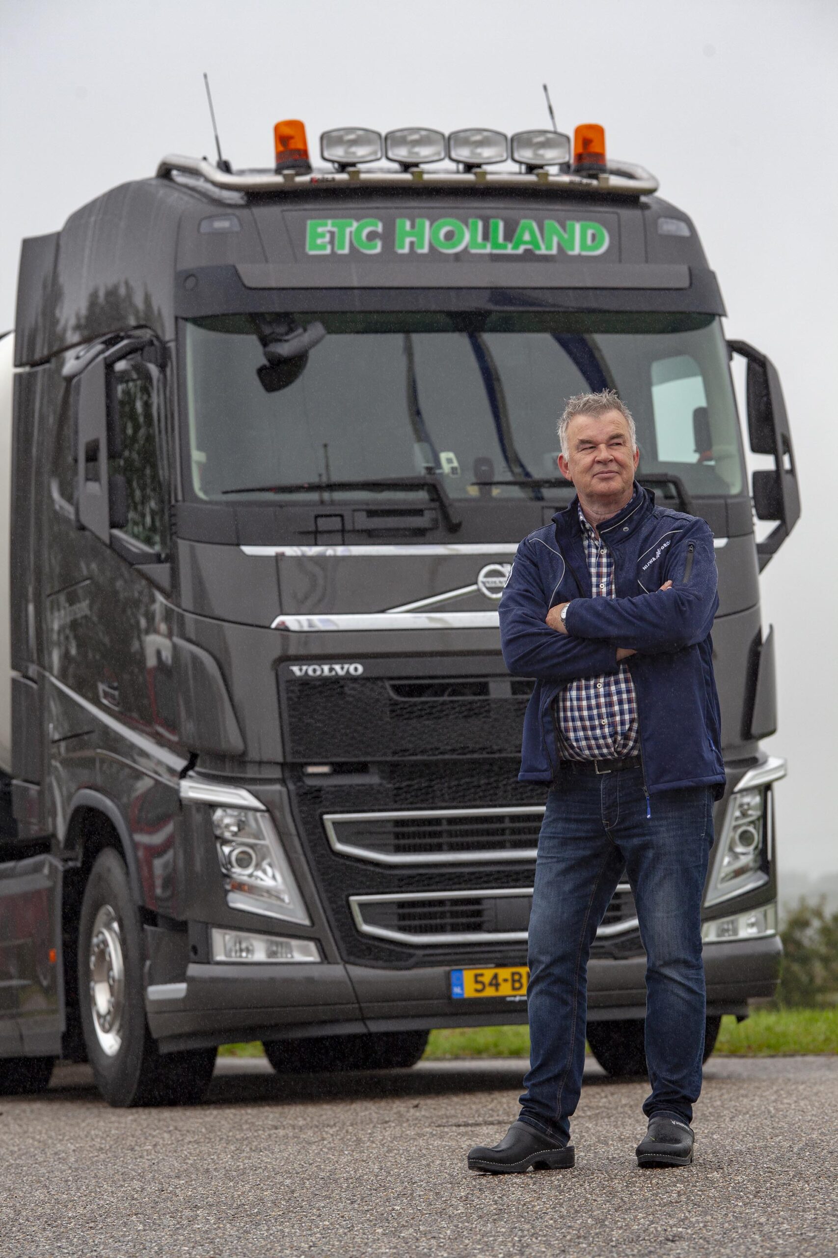 Eigenrijder Roelof Woltman.