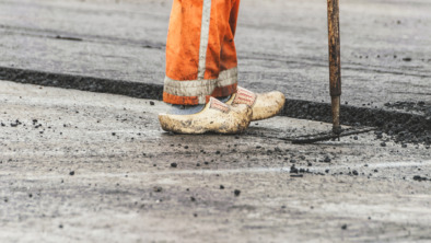 asphalt worker