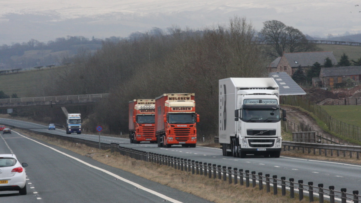 Vrachtwagen-tol Verenigd Koninkrijk