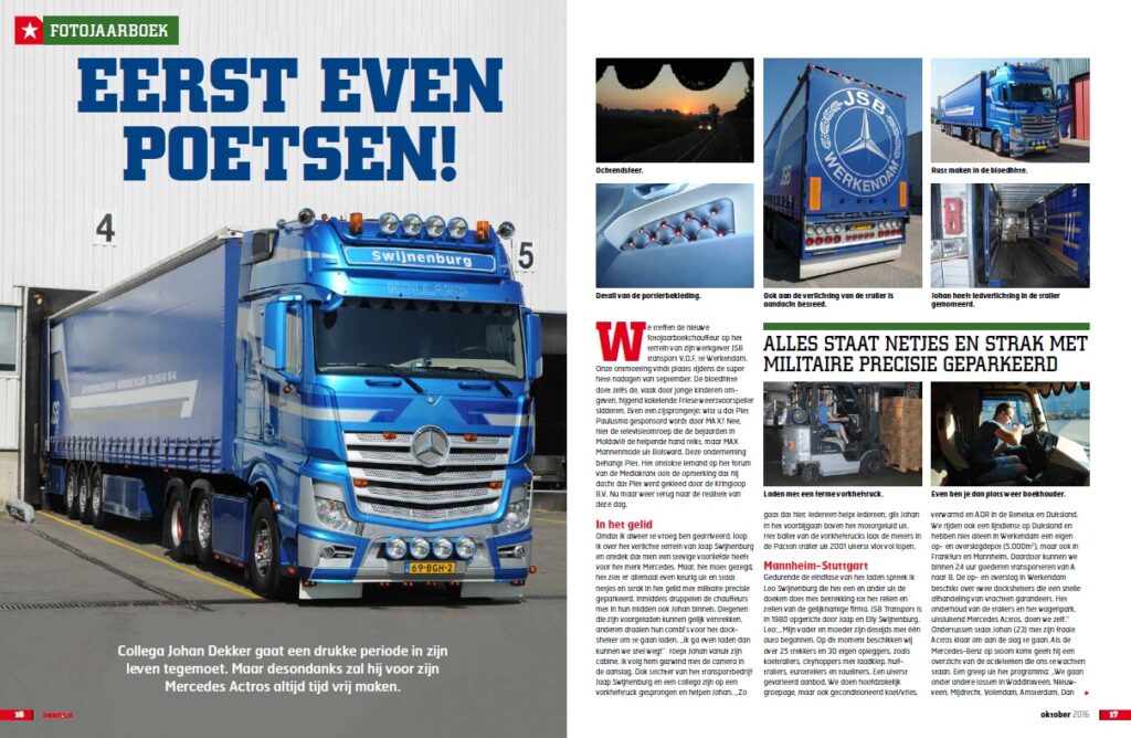 Op pad met de Mercedes van JSB