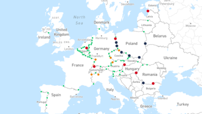 Kaart-Europa
