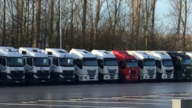 Oost-Europese_trucks_Theemsweg_Rotterdam
