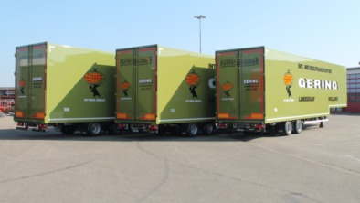 Nieuwe Pacton trailers voor F. Gering