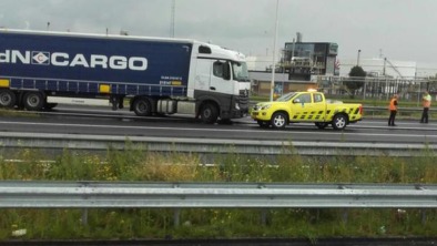 Poolse_spookrijder_A15_weginspecteur_Rijkswaterstaat