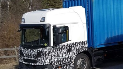 Scania-huisvuilwagen