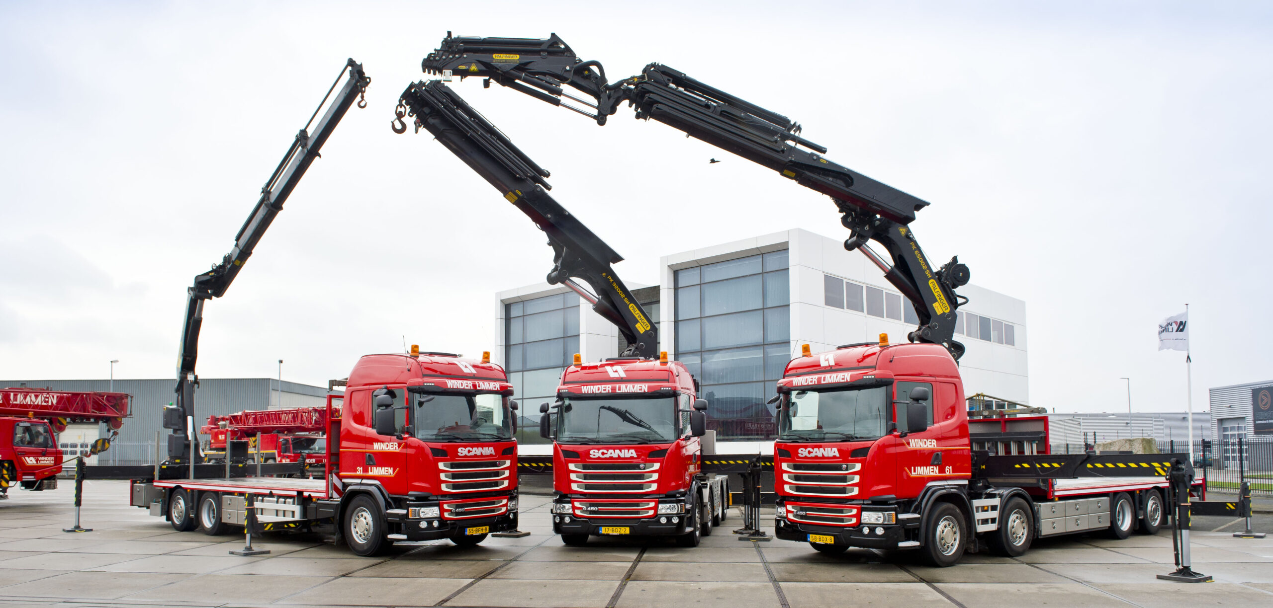 6 Scania's voor Winder Limmen