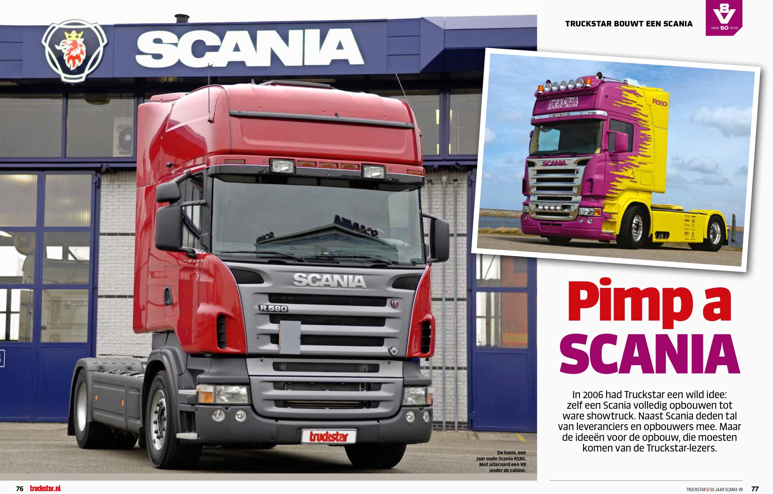 50 jaar Scania V8 Special