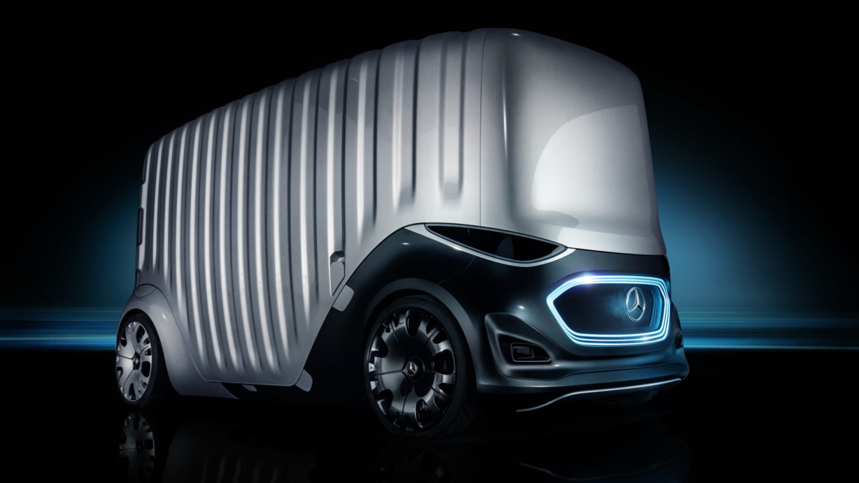 Mercedes-Benz Vision URBANETIC Cargo-ModulMercedes-Benz Vision URBANETIC cargo module