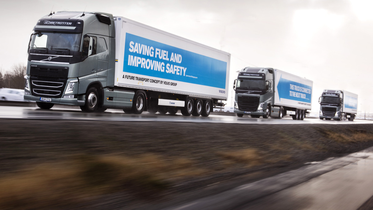 Volvo Trucks, platooning