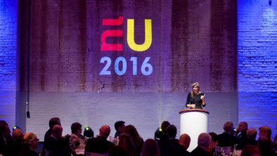 Maxima spreekt bij EU-bijeenkomst