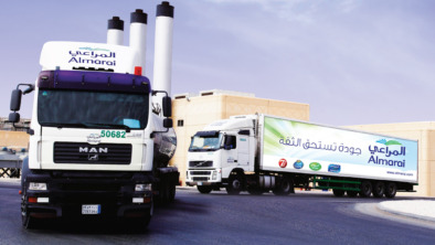 WABCO_Transics_Almarai_trucks