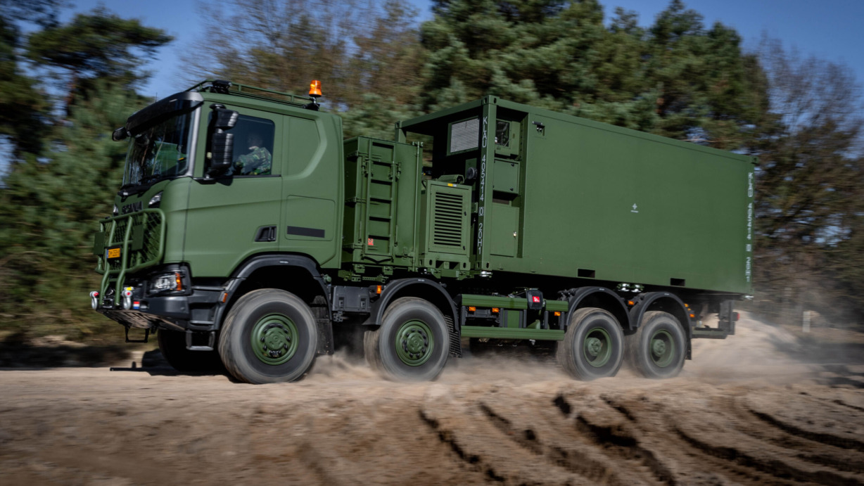 Uitlevering Scania Gryphus