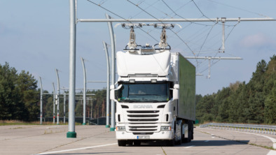 Siemens und Scania forschen gemeinsam am elektrifizierten Straßengüterverkehr / Siemens and Scania are conducting joint research into the electrification of road freight traffic