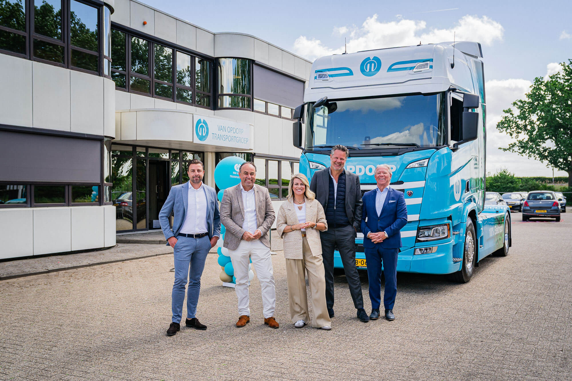 Elektrische Scania-trekker voor Van Opdorp Transport