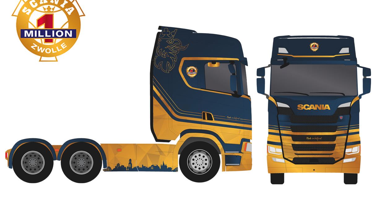 miljoenste Scania