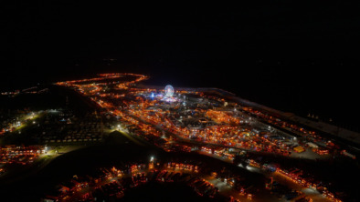Circuit by night