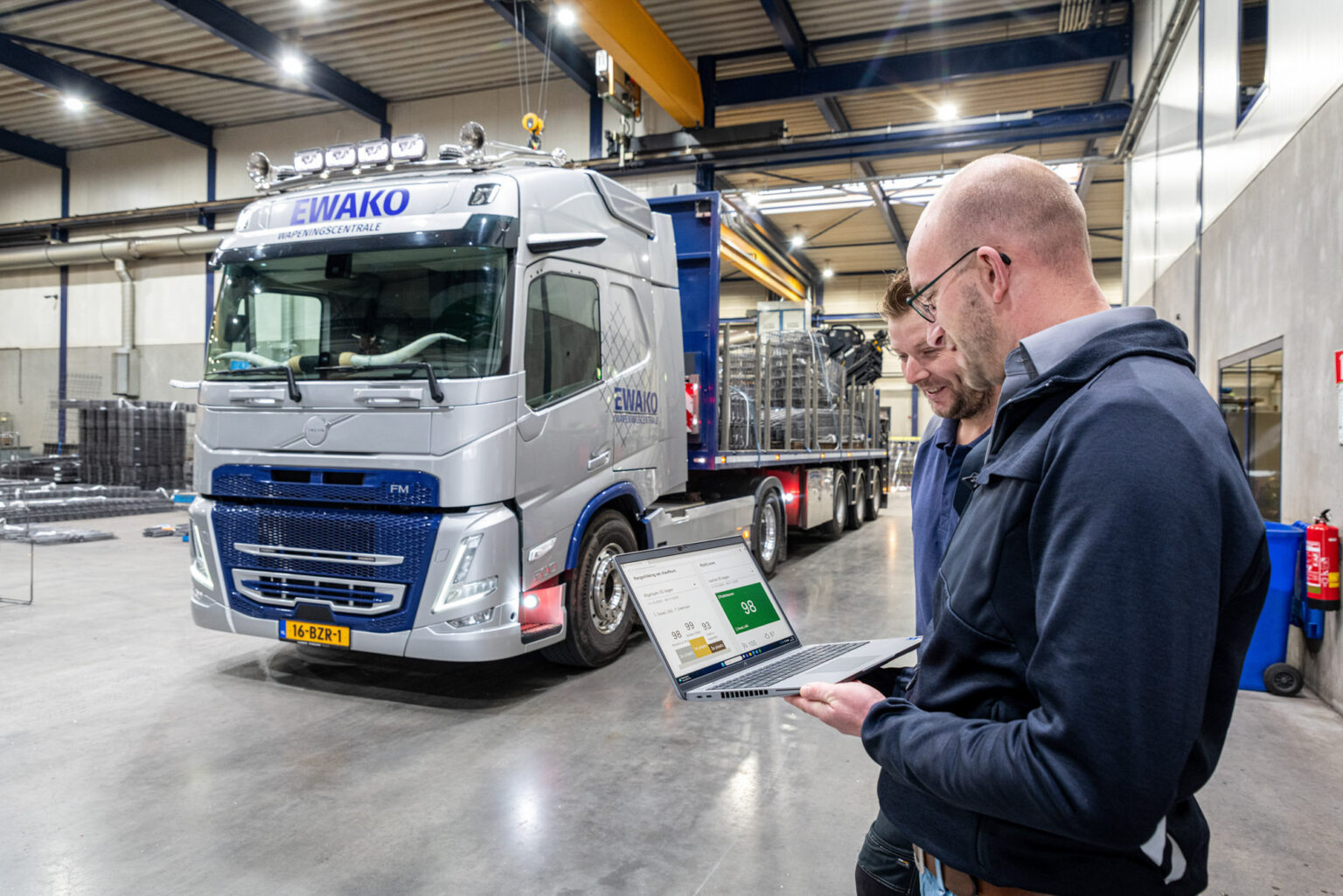 Ewako Wapeningscentrale op pad met volledig nieuwe Volvo-vloot