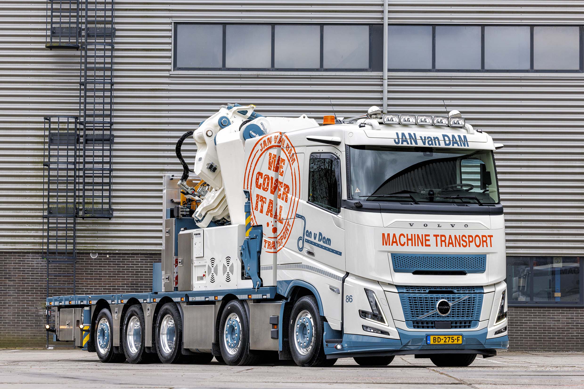Jan van Dam Machine Transport