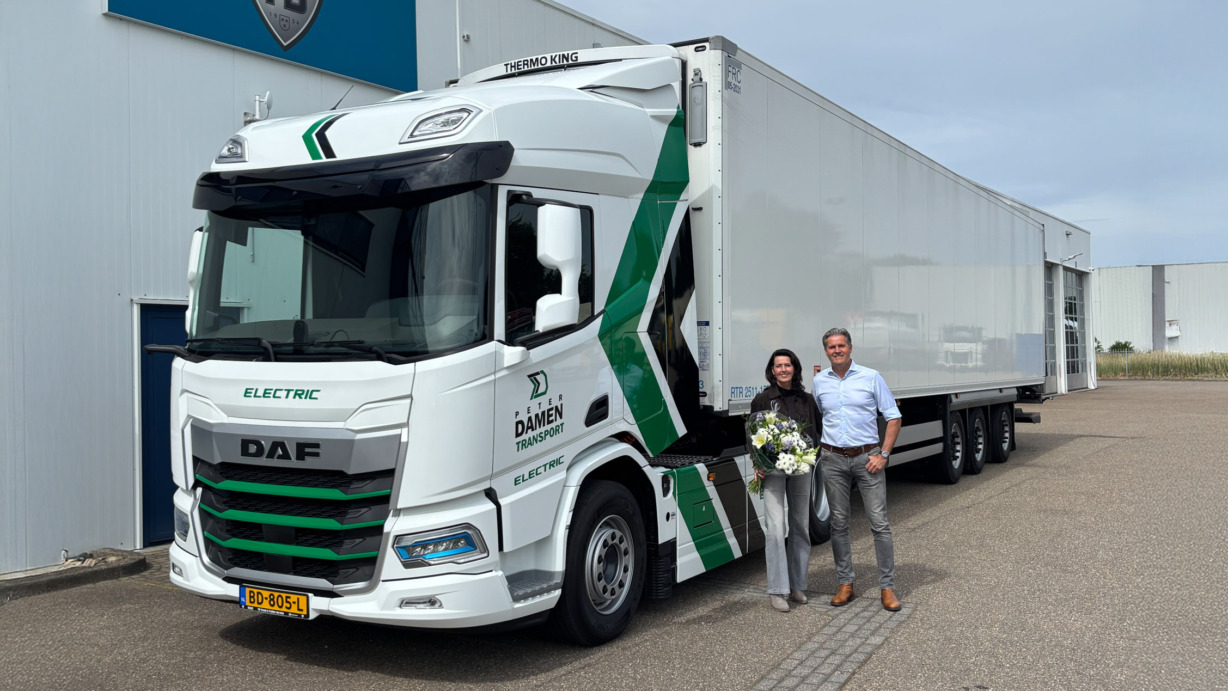 DAF XD electric Peter Damen Foto 2