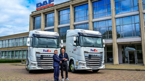 02. DAF Trucks receives order for 131 vehicles from FedEx