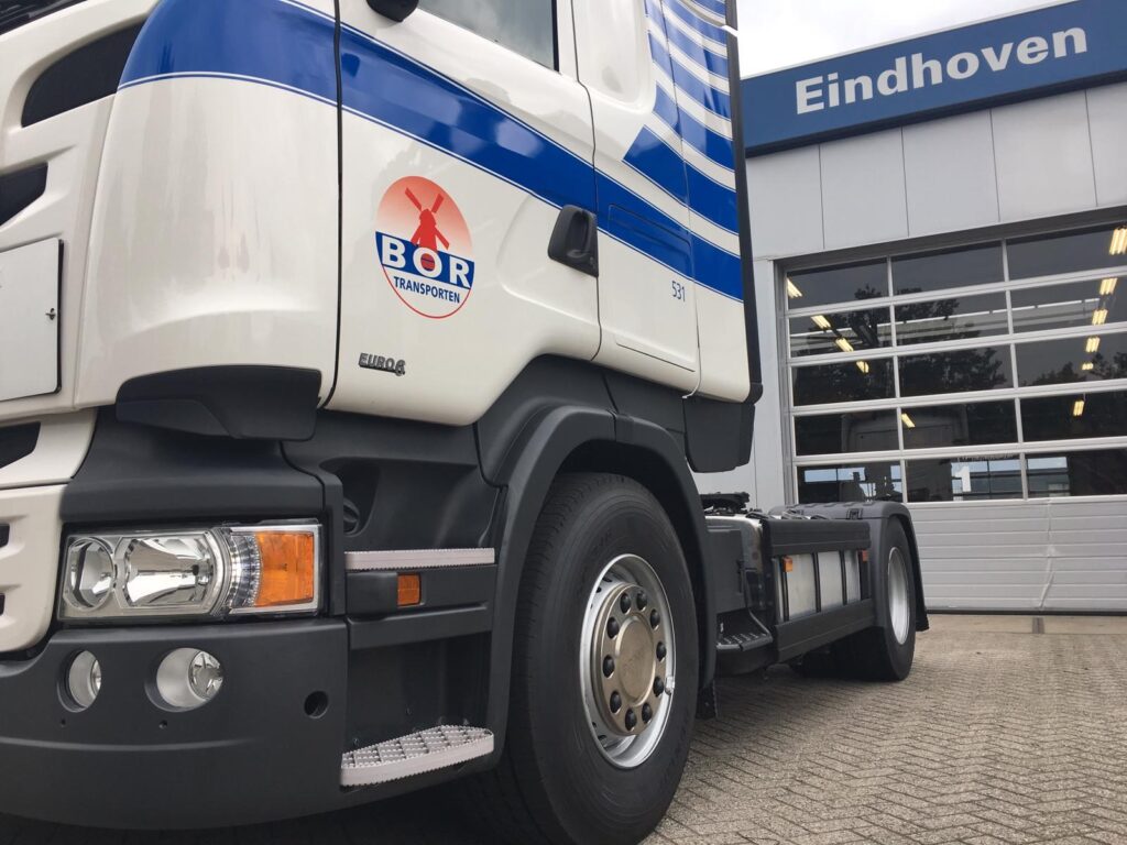 jong gebruikte truck