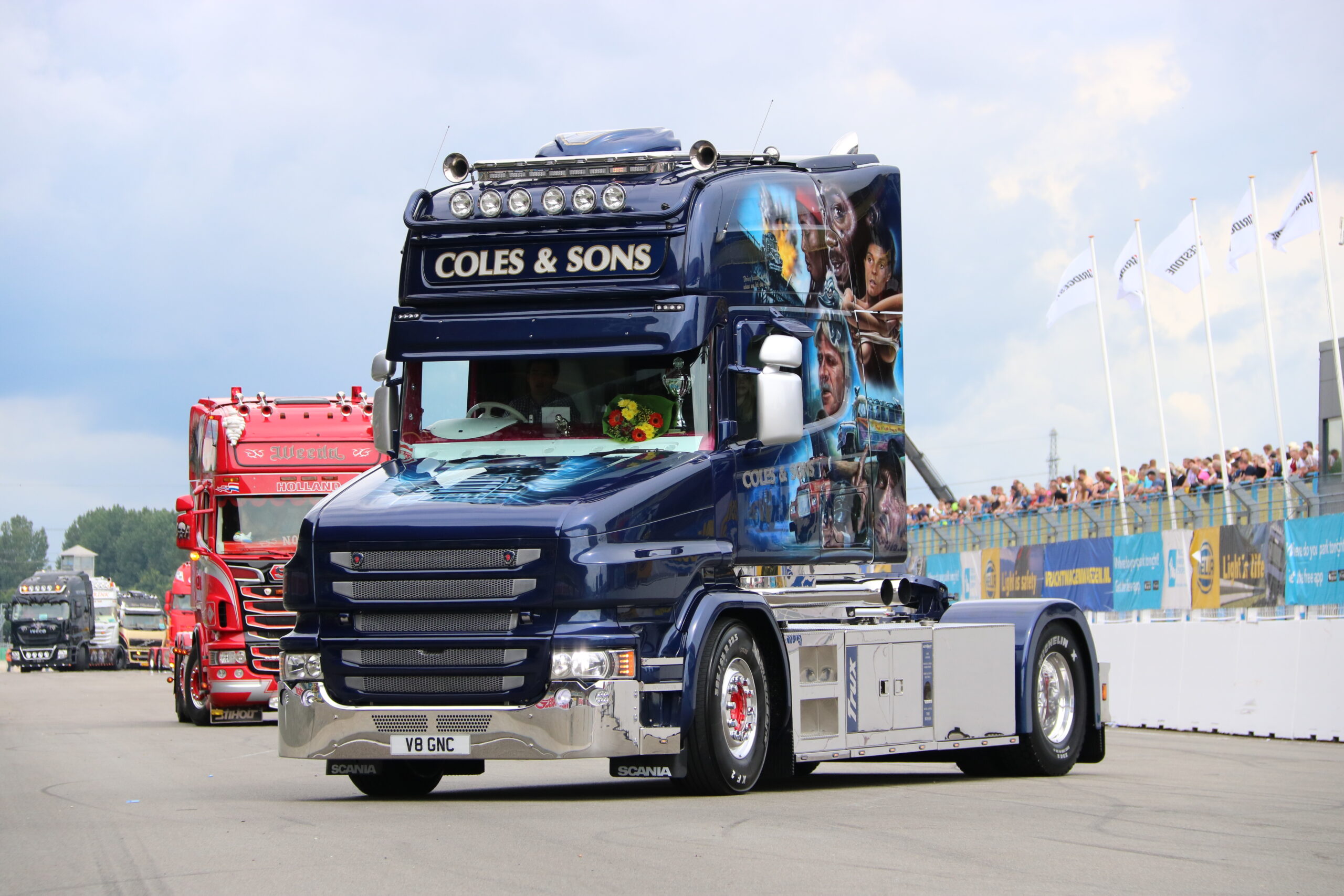 De poetsprijs ging naar Coles & Sons.