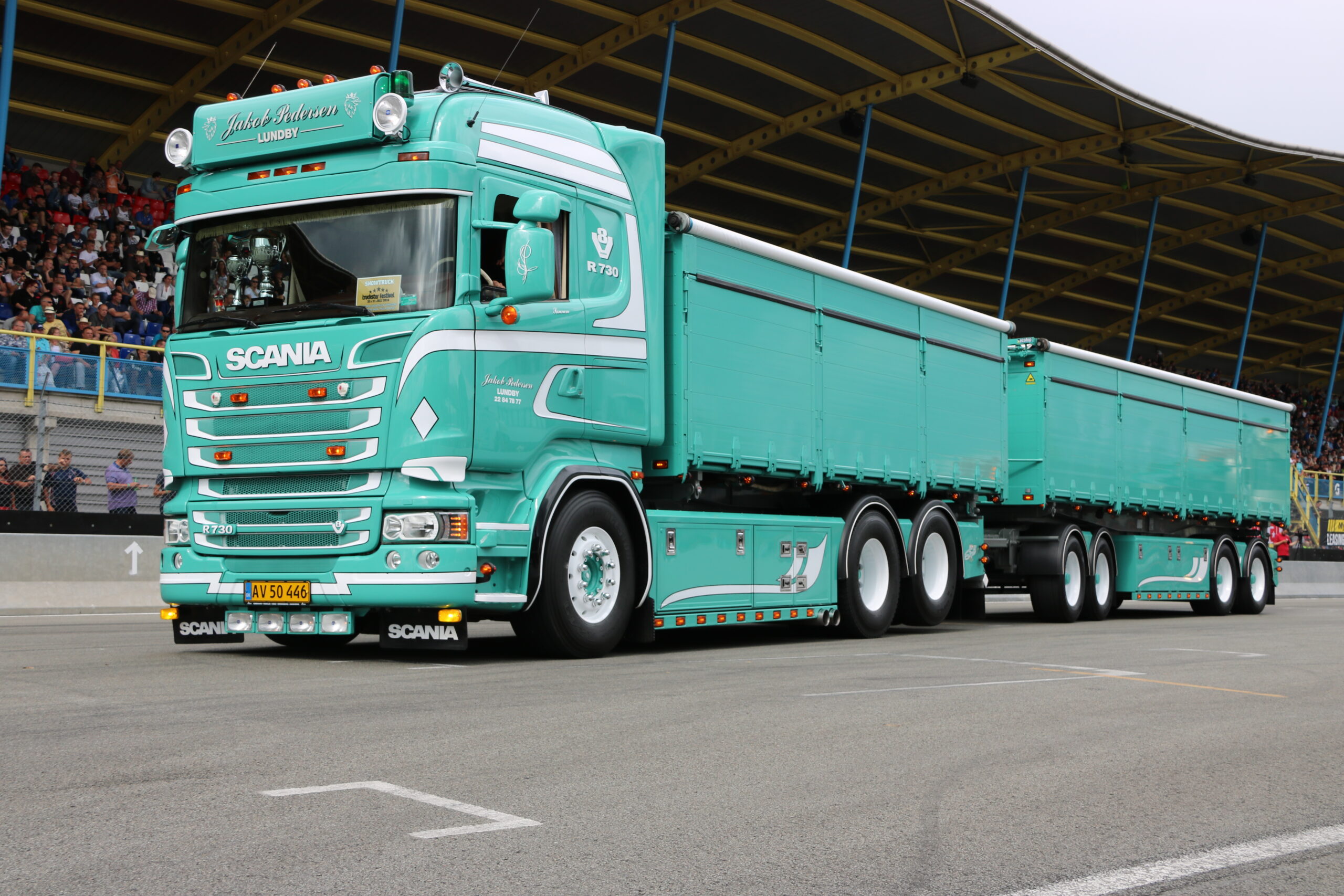 De mooiste showtruck van Jakob Petersen. 