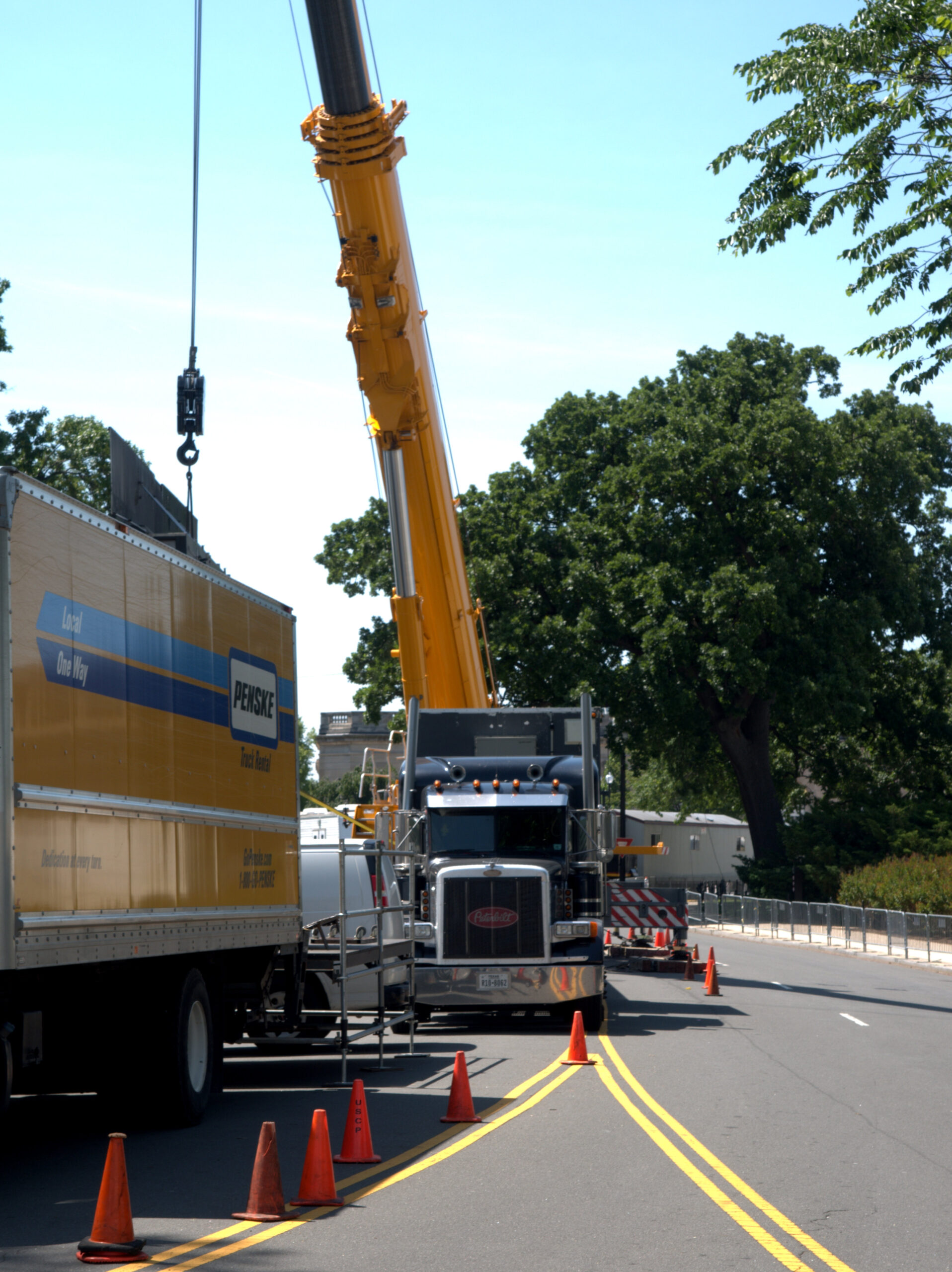 Amerikareis in volle gang