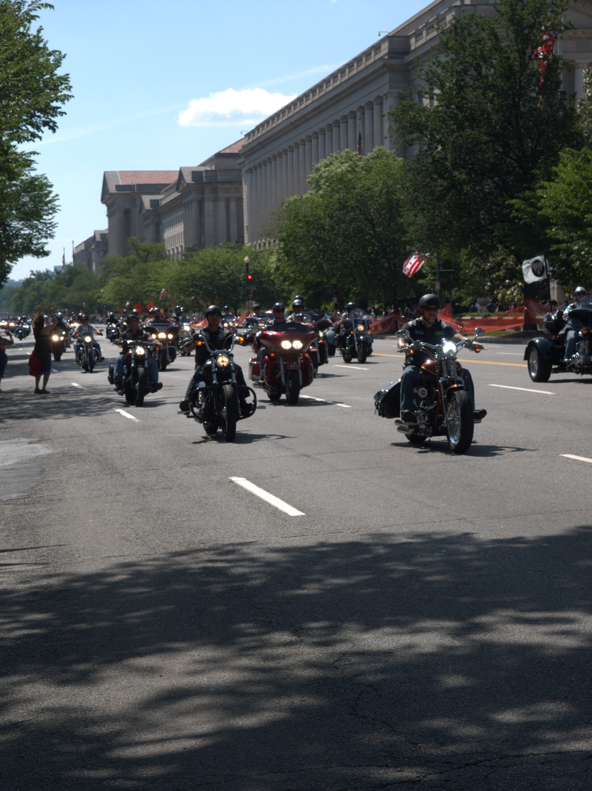 Amerikareis in volle gang