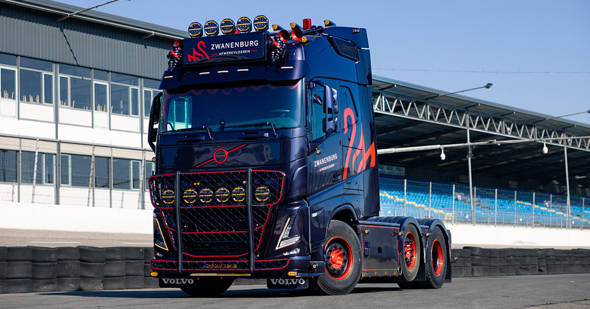 Stoere Volvo voor Zwanenburg Afwerkvloeren